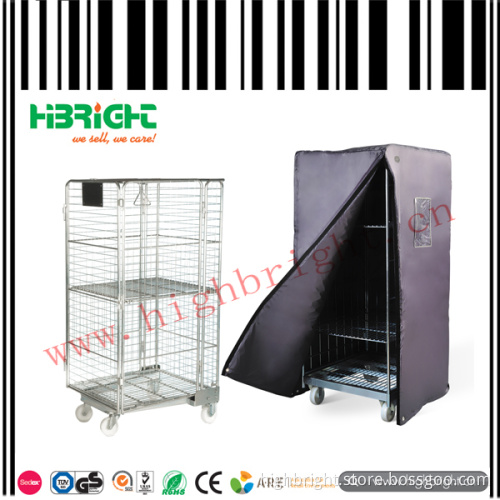 a Frame Wire Foldable Roll Container